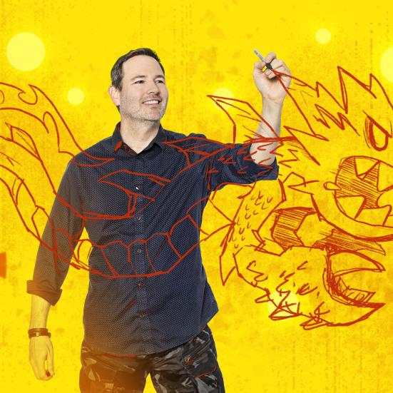 Portræt af Jan Kjær