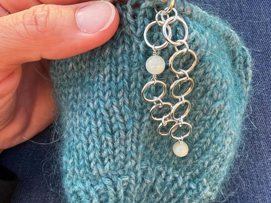 Strikketøj med strikkefisk